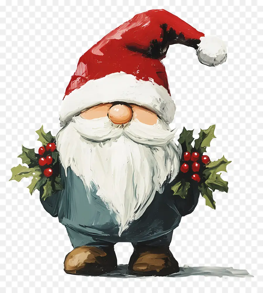 Noel Cücesi，Holly Ile Santa Gnome PNG