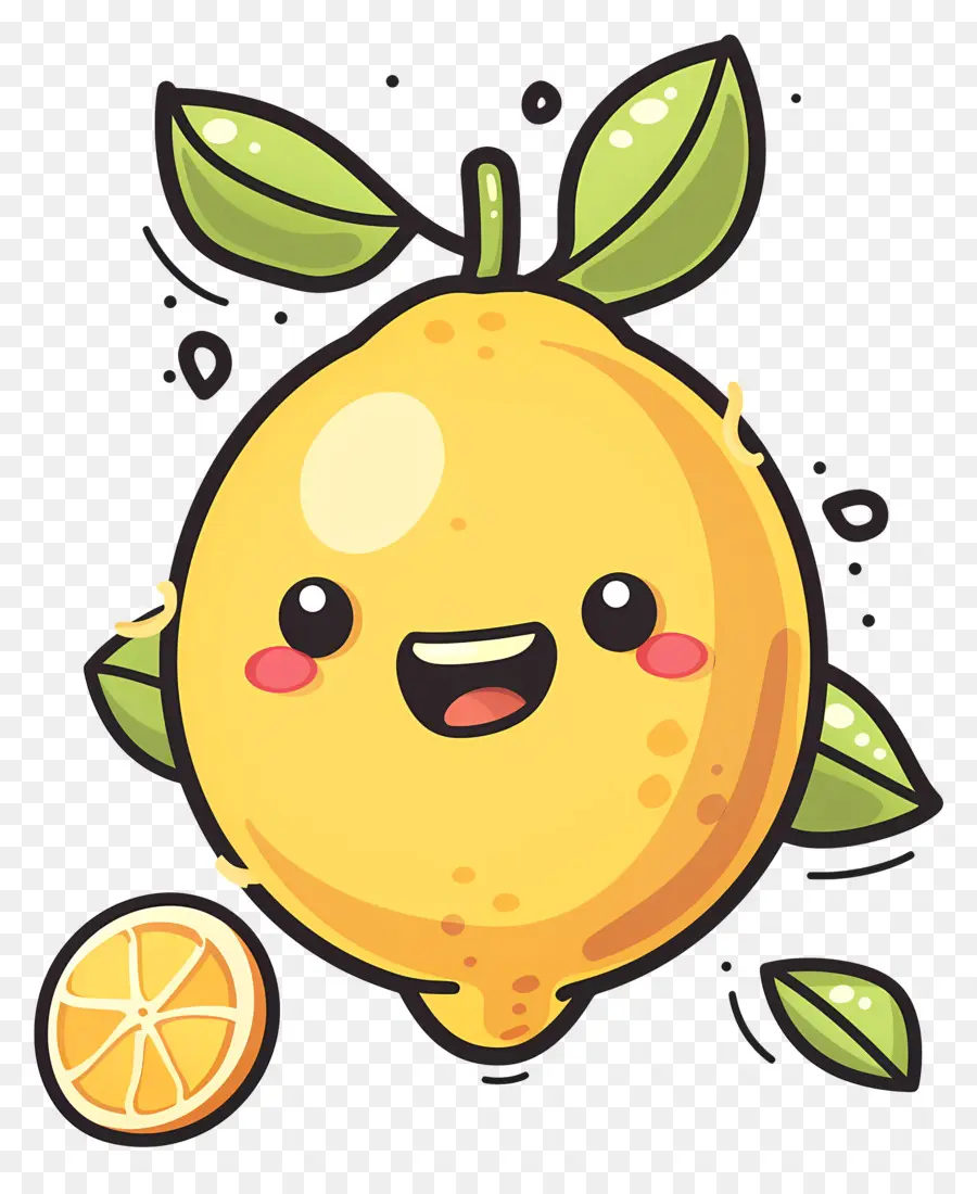 Limon Kawaii，Mutlu Portakal PNG