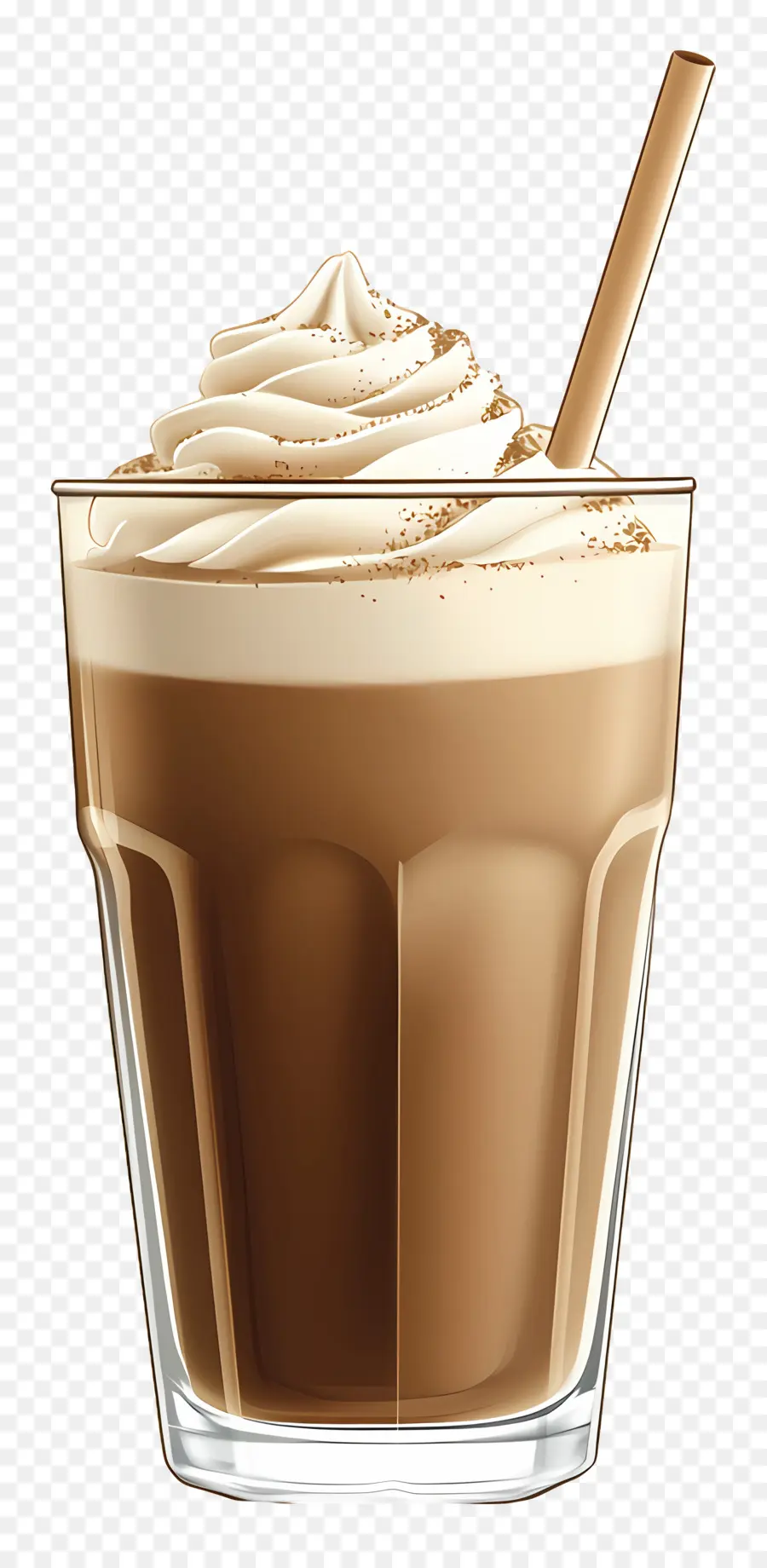 Mocha Frappuccino，Buzlu Kahve PNG