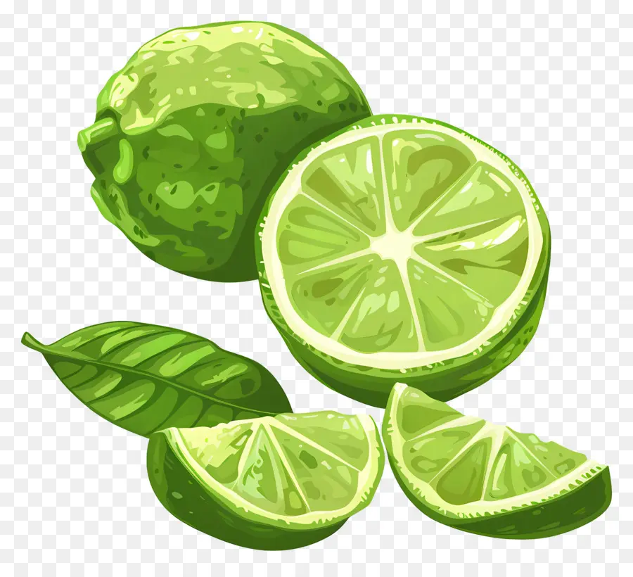 Yeşil Limon，Yeşil Kireç PNG