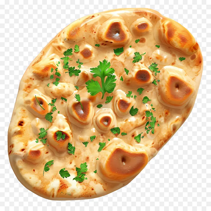 Naan Ekmeği，Maydanozlu Gözleme PNG