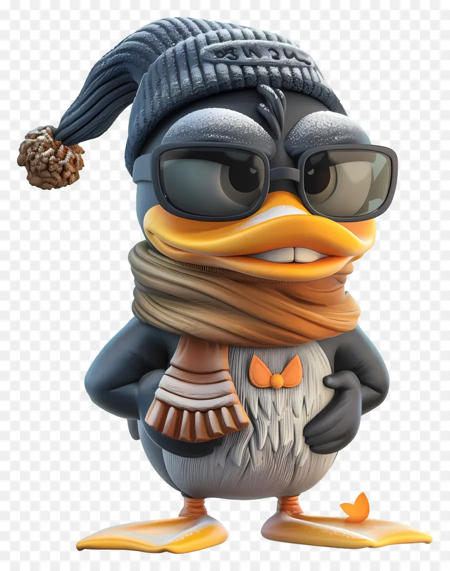 Daffy Ördek，Şık Ördek PNG