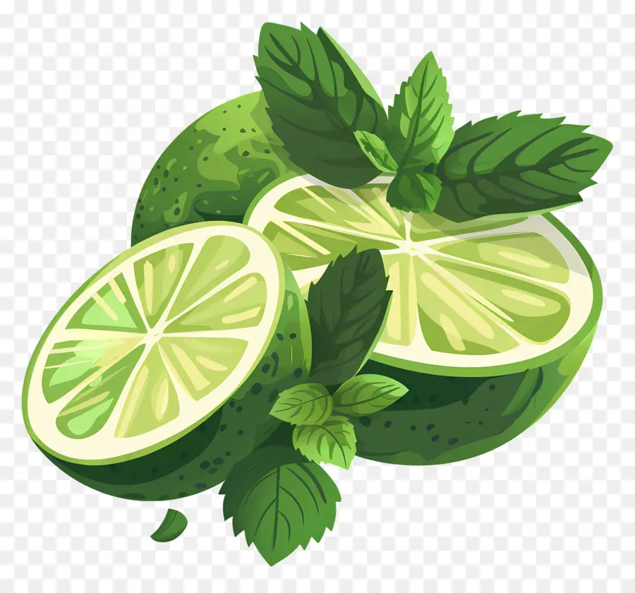 Yeşil Limon，Yeşil Kireç PNG