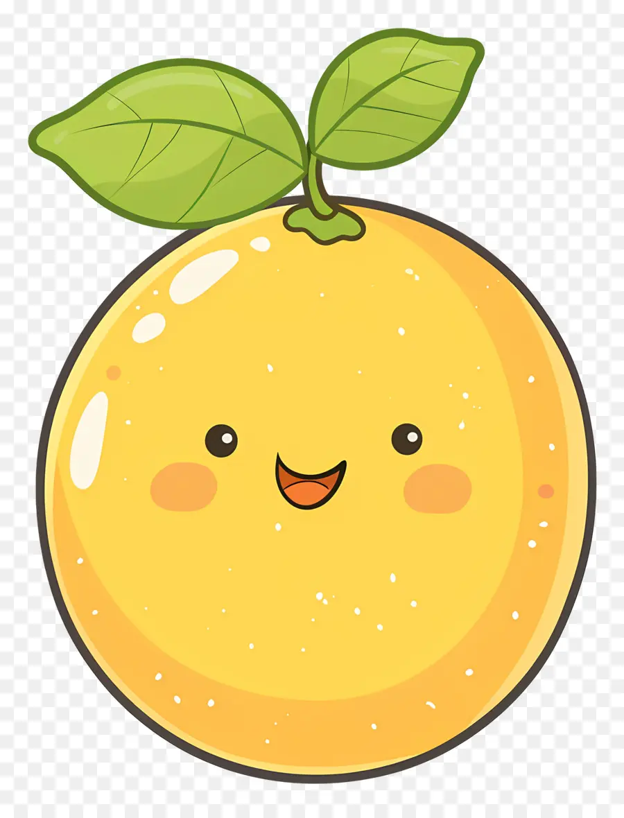 Limon Kawaii，Mutlu Portakal PNG