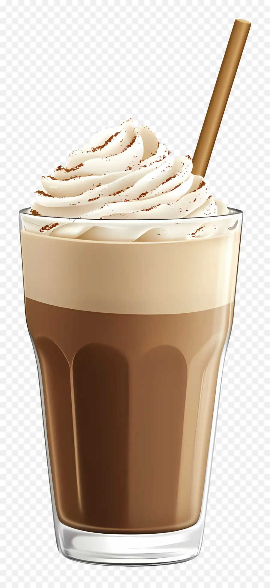 Mocha Frappuccino，Buzlu Kahve PNG