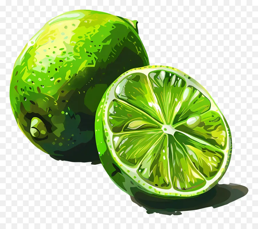 Yeşil Limon，Kireç PNG