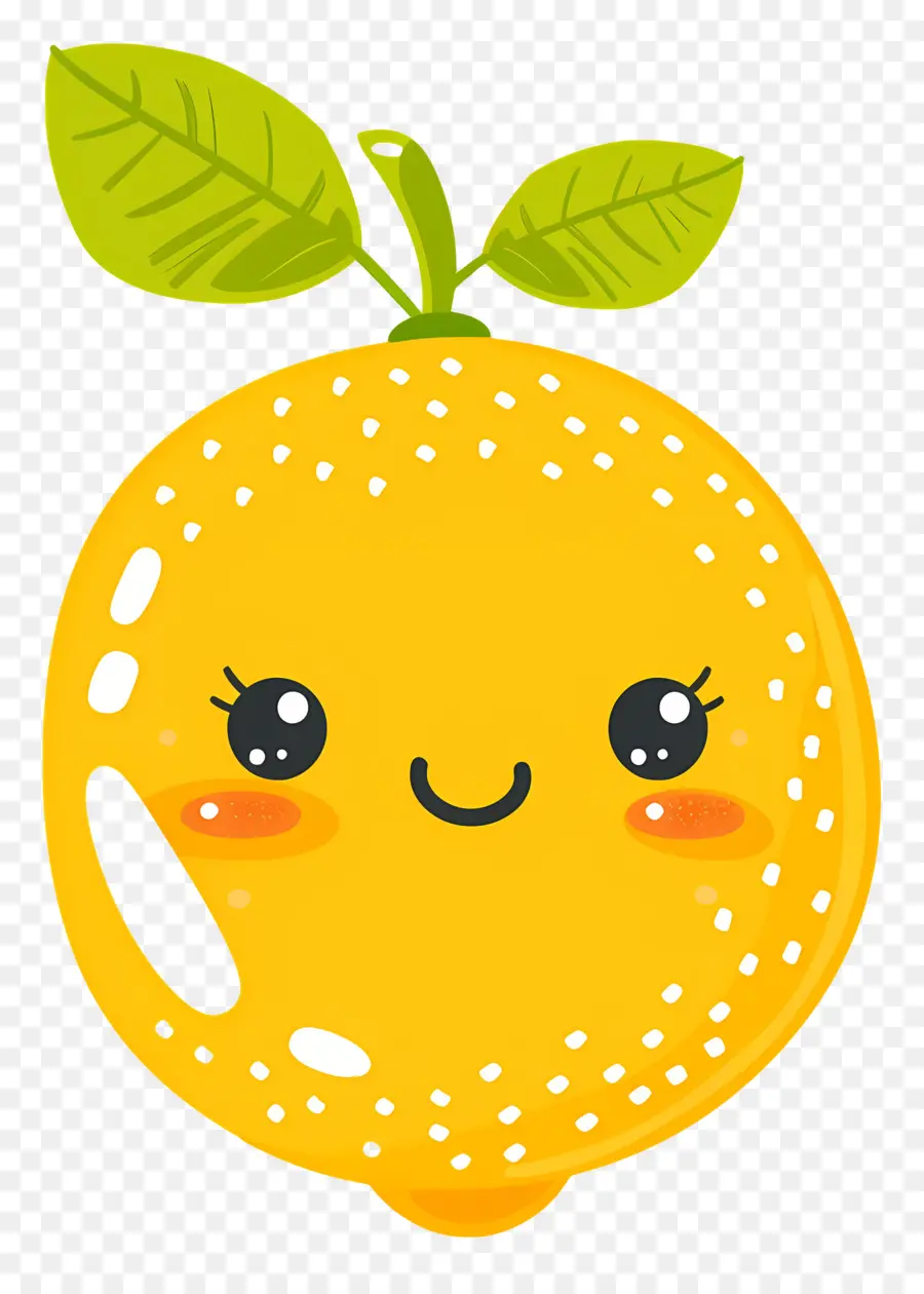 Limon Kawaii，Sevimli Limon PNG