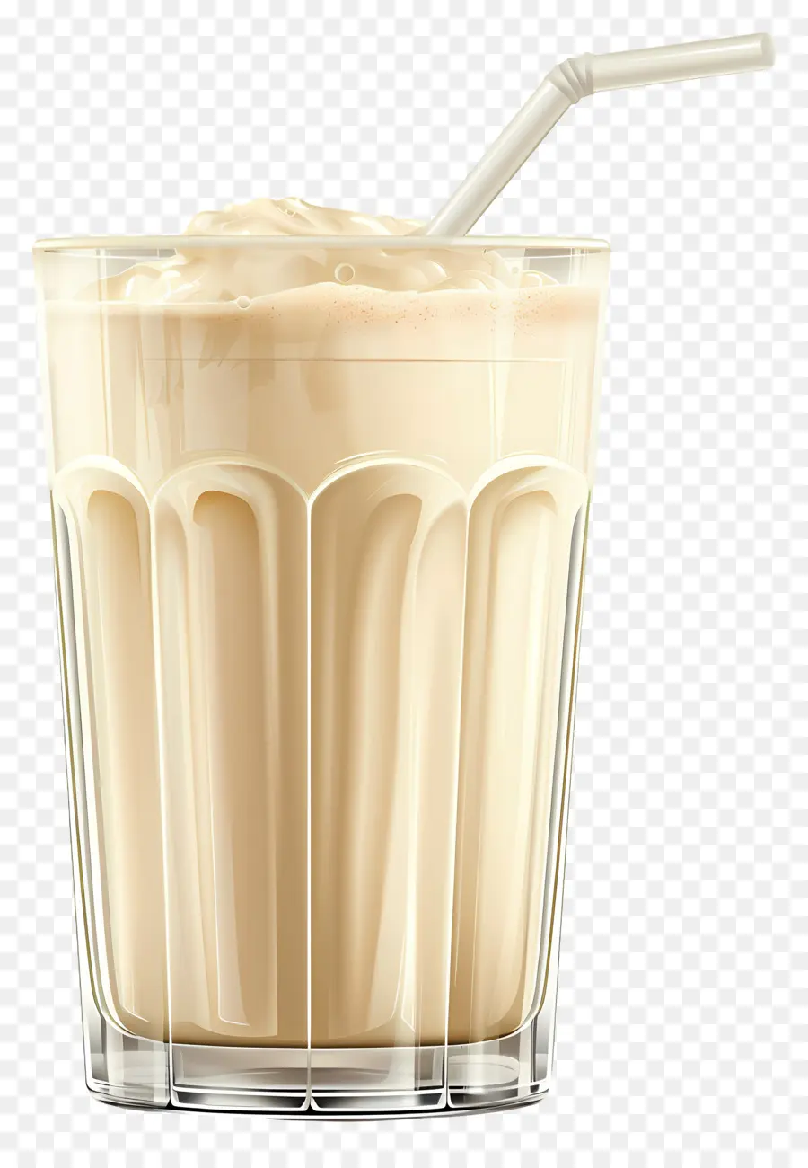 Aromalı Süt，Vanilyalı Milkshake PNG