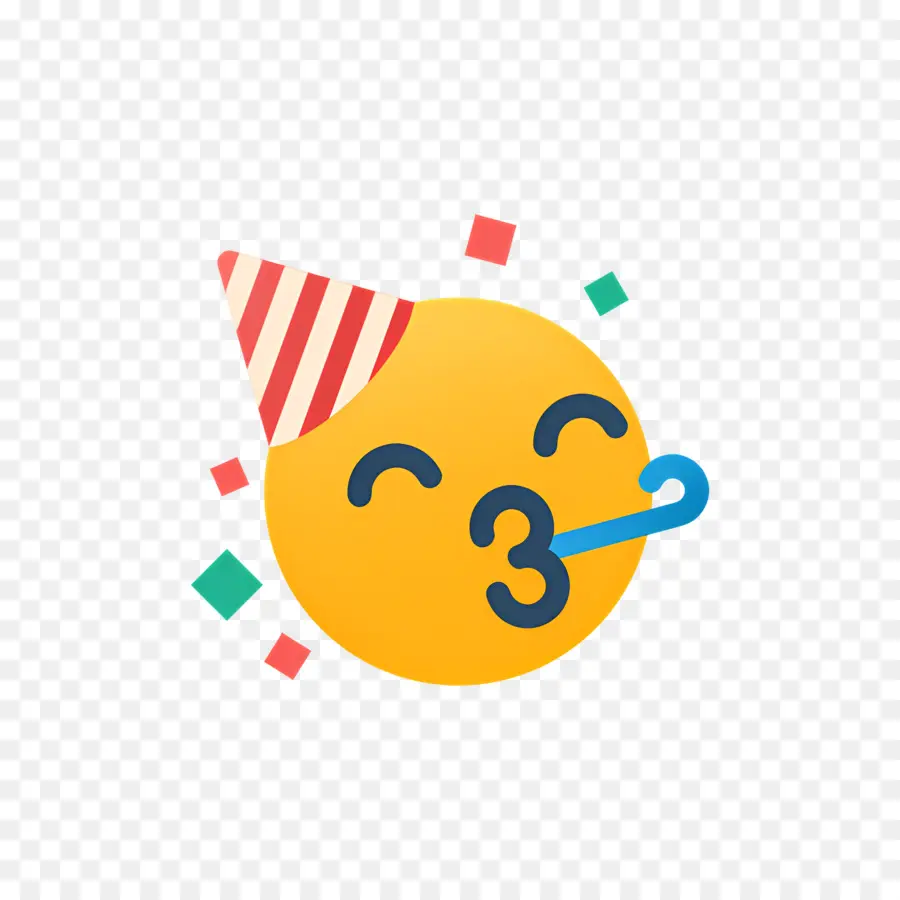 Doğum Günü Emojisi，Parti Emojisi PNG