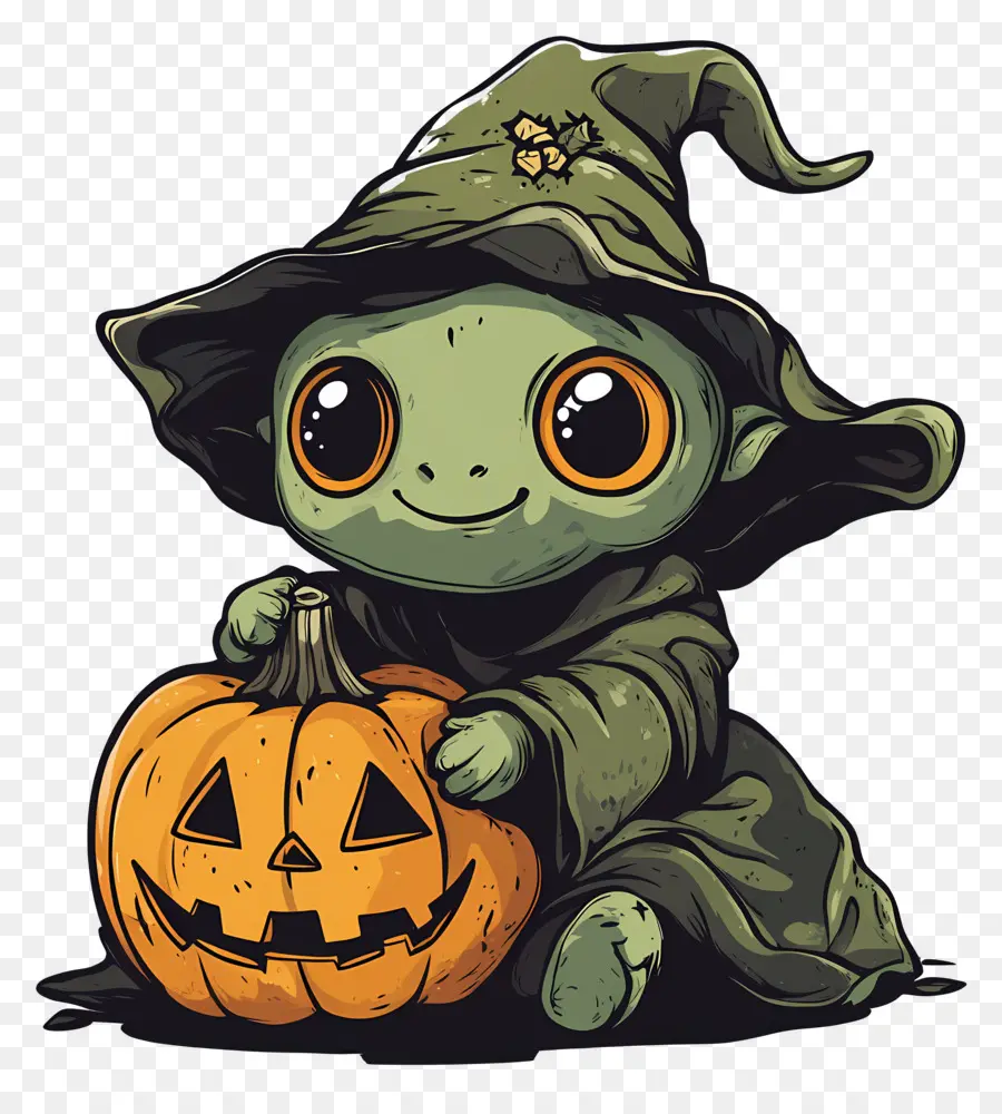 Goblin Balkabağı，Balkabağı Ile Sevimli Goblin PNG