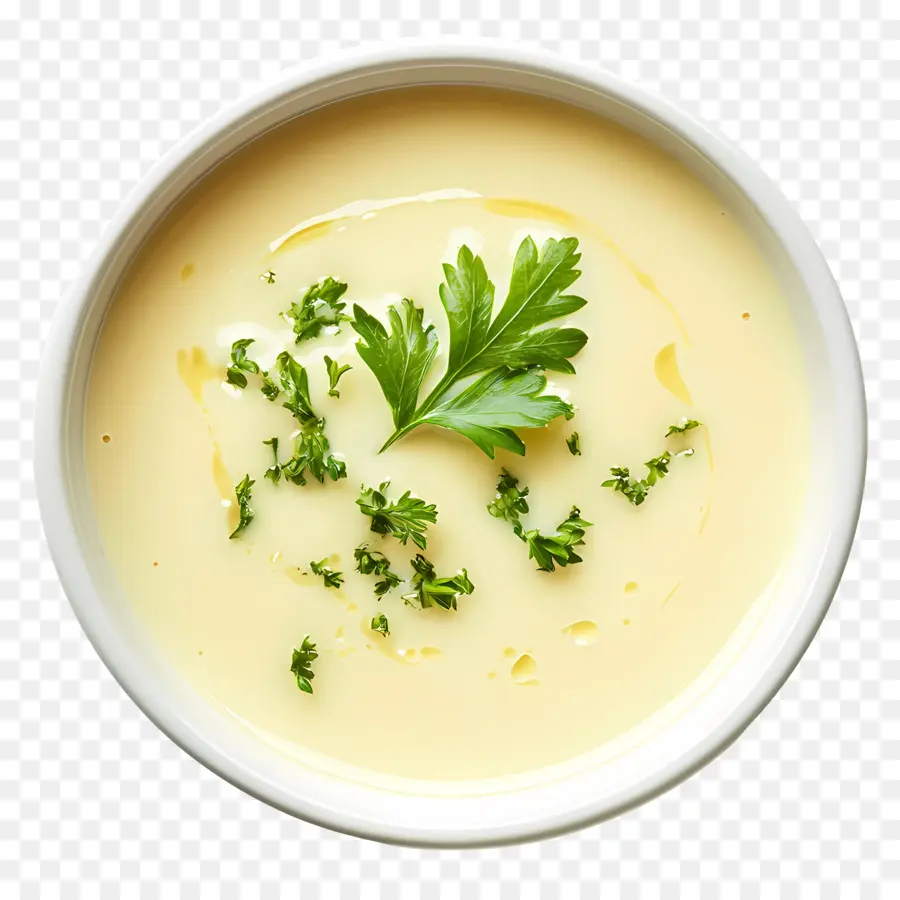 Vichyssoise，Frenk Soğanı çorbası PNG