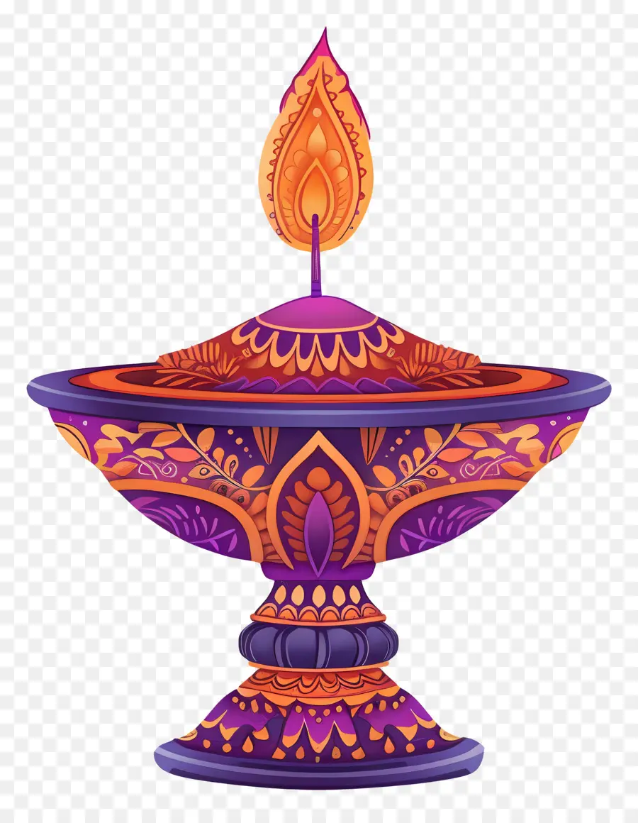 Diwali Lambası，Zarif Dia PNG