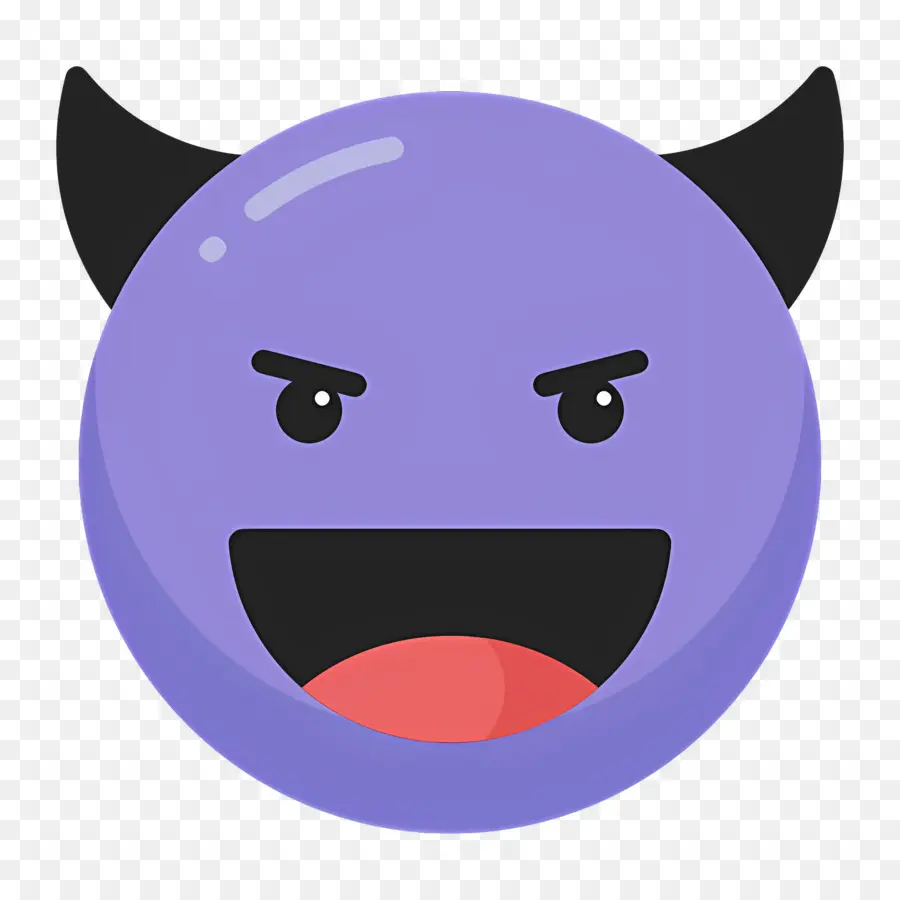 Emoji şeytan，Şeytan Emojisi PNG