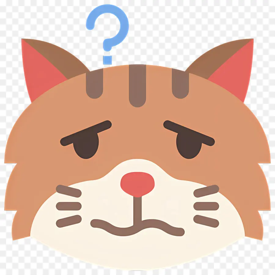 şaşkın Emoji，Şaşkın Kedi PNG