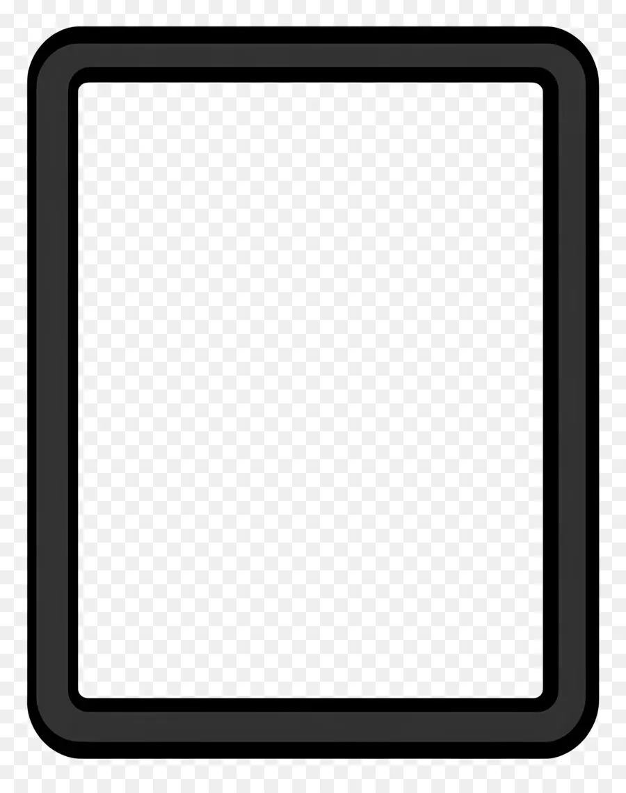 Dikdörtgen çerçeve，Tablet Çerçevesi PNG