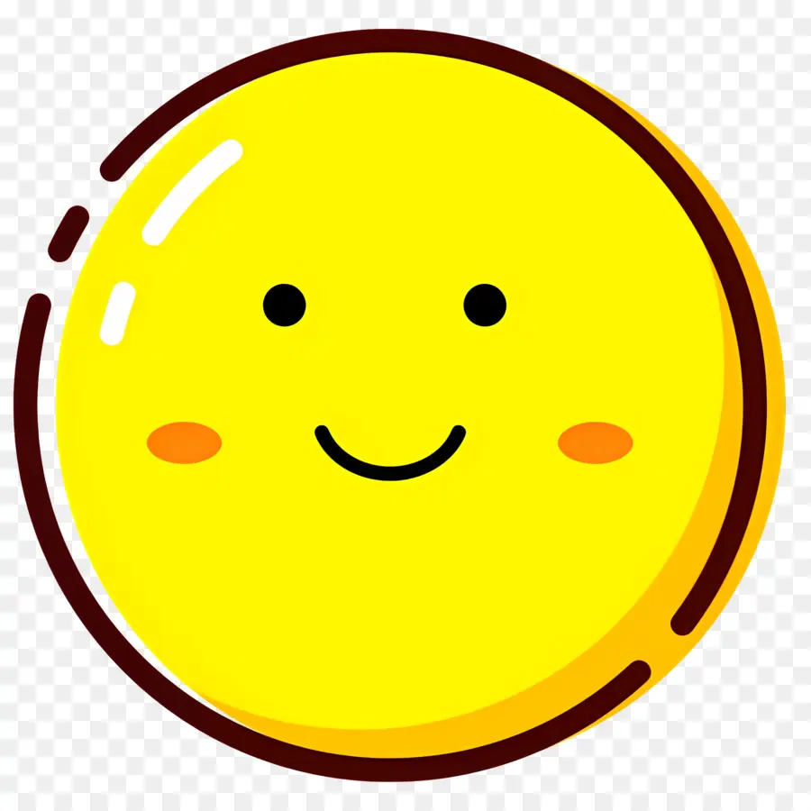 Gülümseme Emojisi，Gülümseyen Emoji PNG