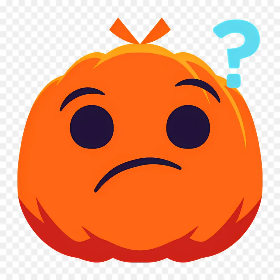 şaşkın Emoji，Balkabağı Emojisi PNG