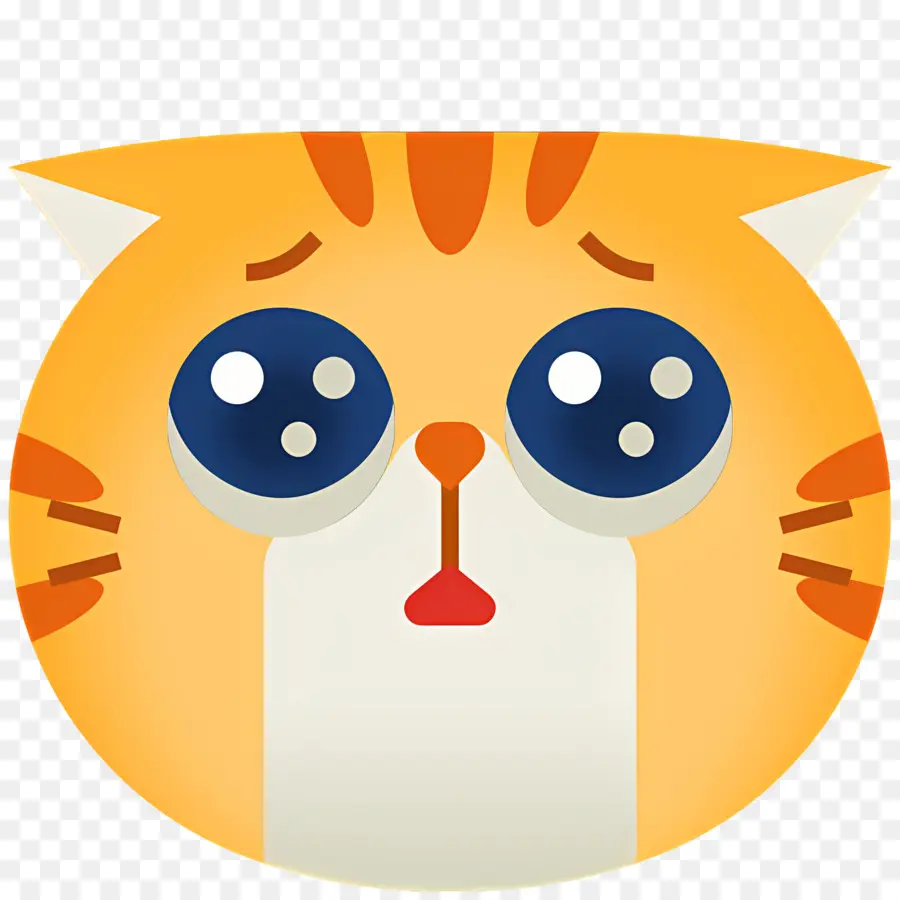 Kedi Emojisi，Üzgün ​​kedi PNG