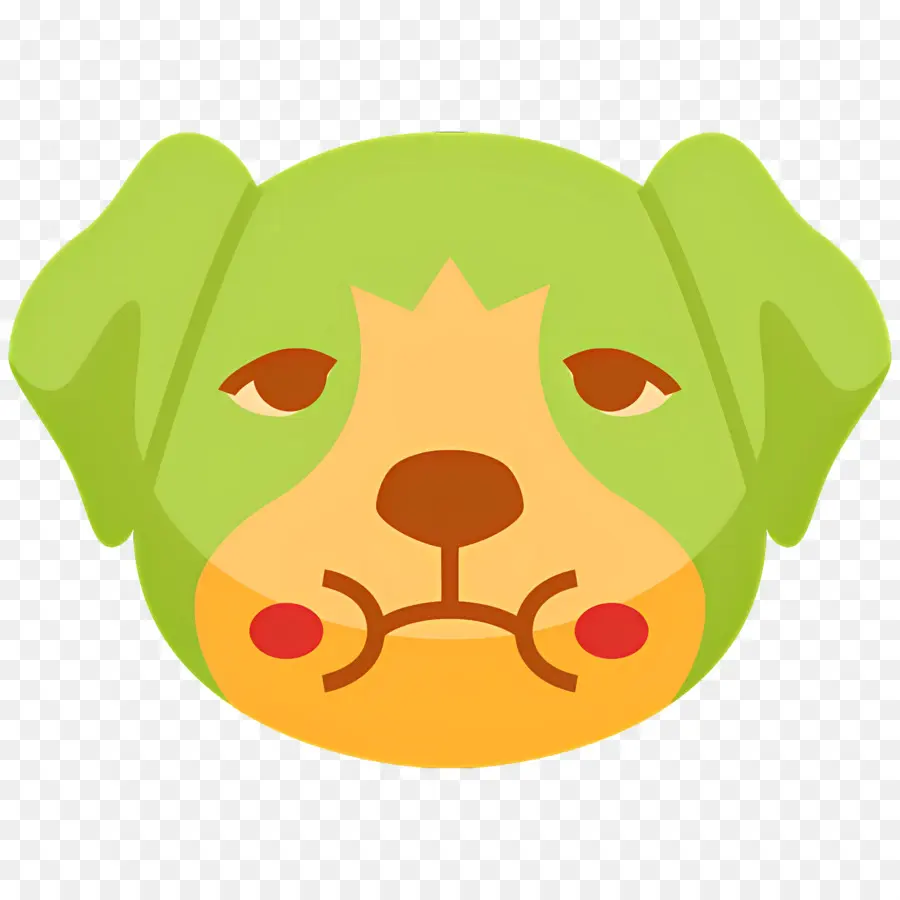 Köpek Emojisi，Huysuz Köpek PNG