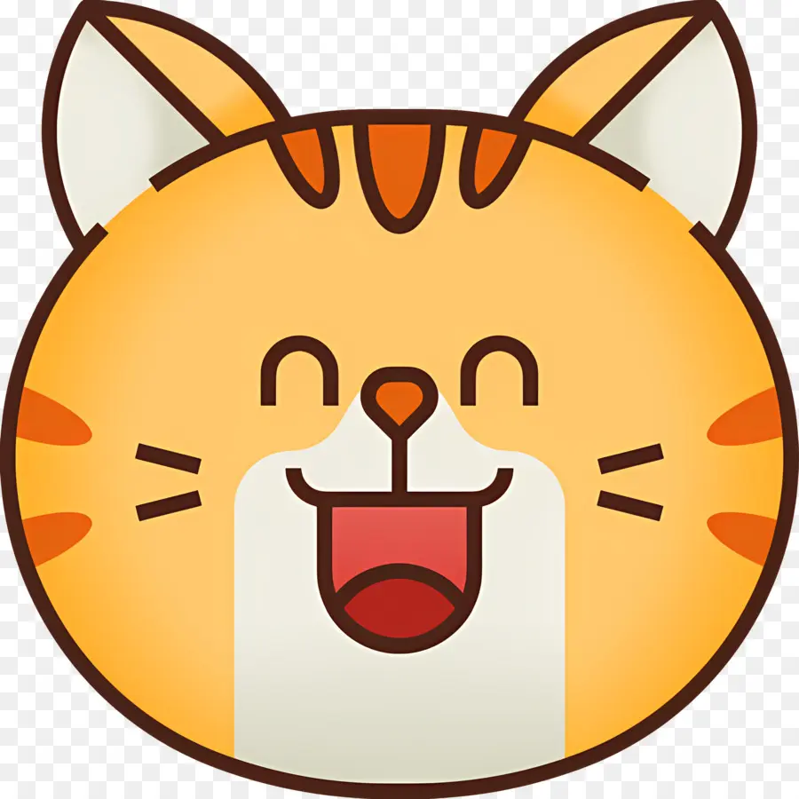 Kedi Emojisi，Mutlu Kedi PNG