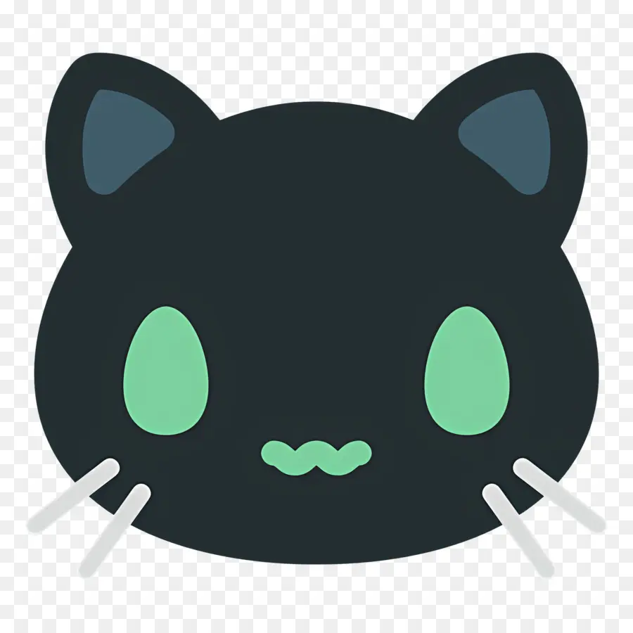 Kedi Emojisi，Kara Kedi PNG