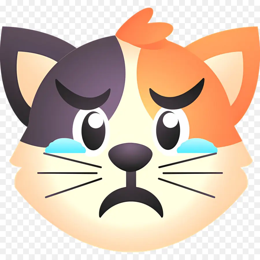 Kedi Emojisi，Ağlayan Kedi PNG