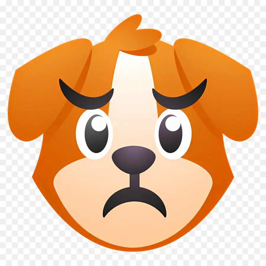 Köpek Emojisi，Kızgın Köpek PNG