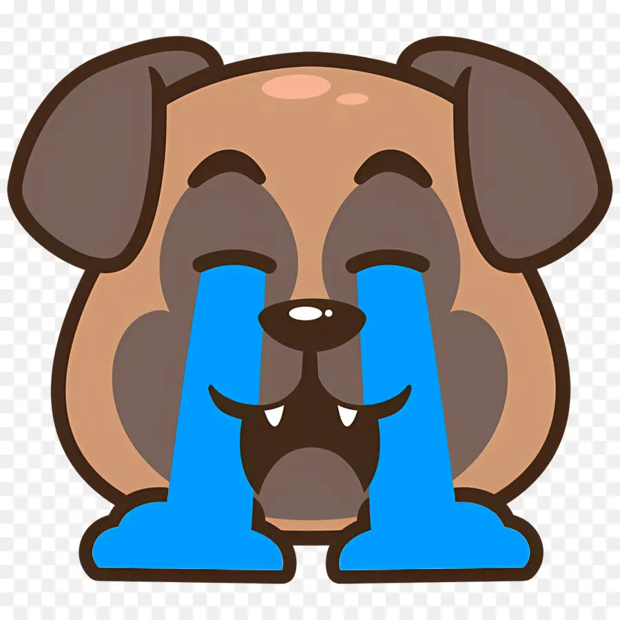 Köpek Emojisi，Ağlayan Köpek Emojisi PNG