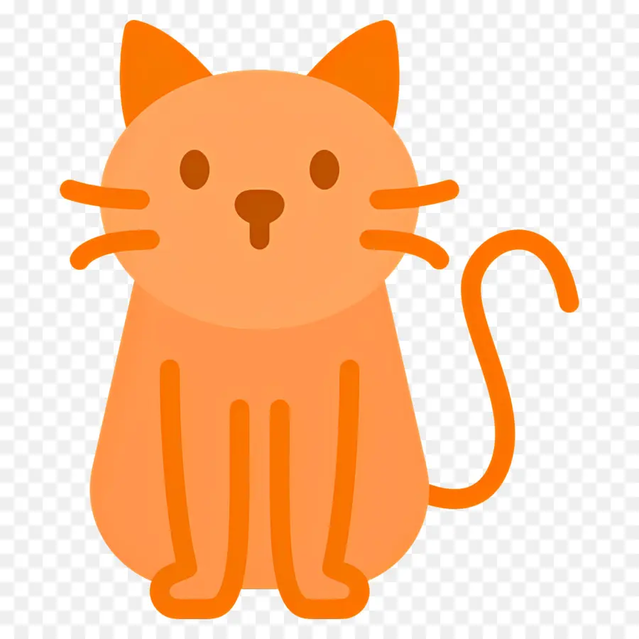 Köpek Emojisi，Turuncu Kedi PNG