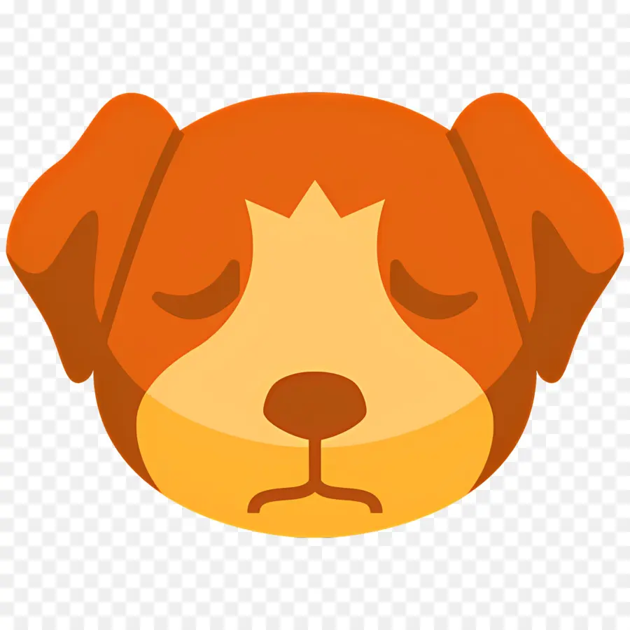 Köpek Emojisi，Kızaran Köpek PNG