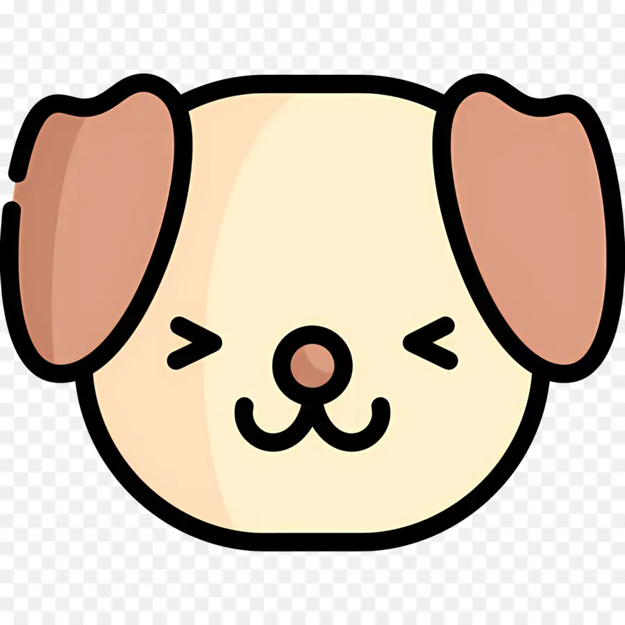 Köpek Emojisi，Köpek Yüzü PNG