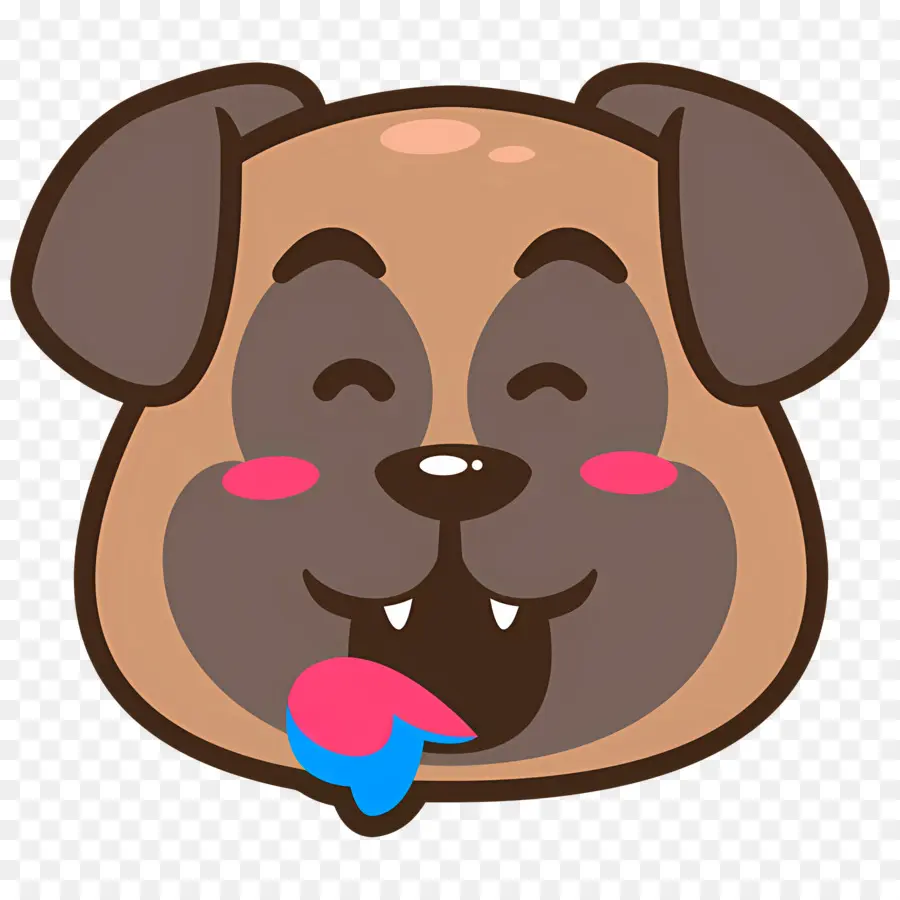 Köpek Emojisi，Köpek Yüzü PNG