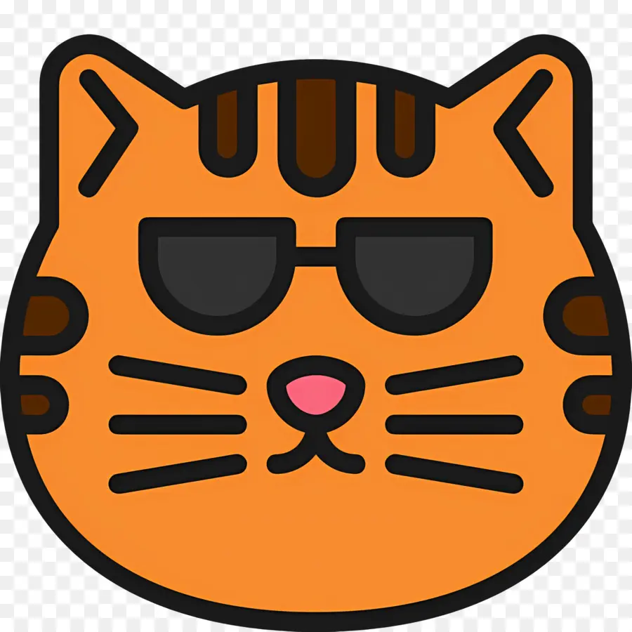 Kedi Emojisi，Kedi Yüzü PNG