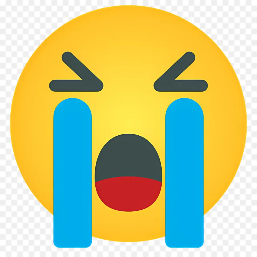 Ağlayan Emoji，Ağlayan Yüz PNG