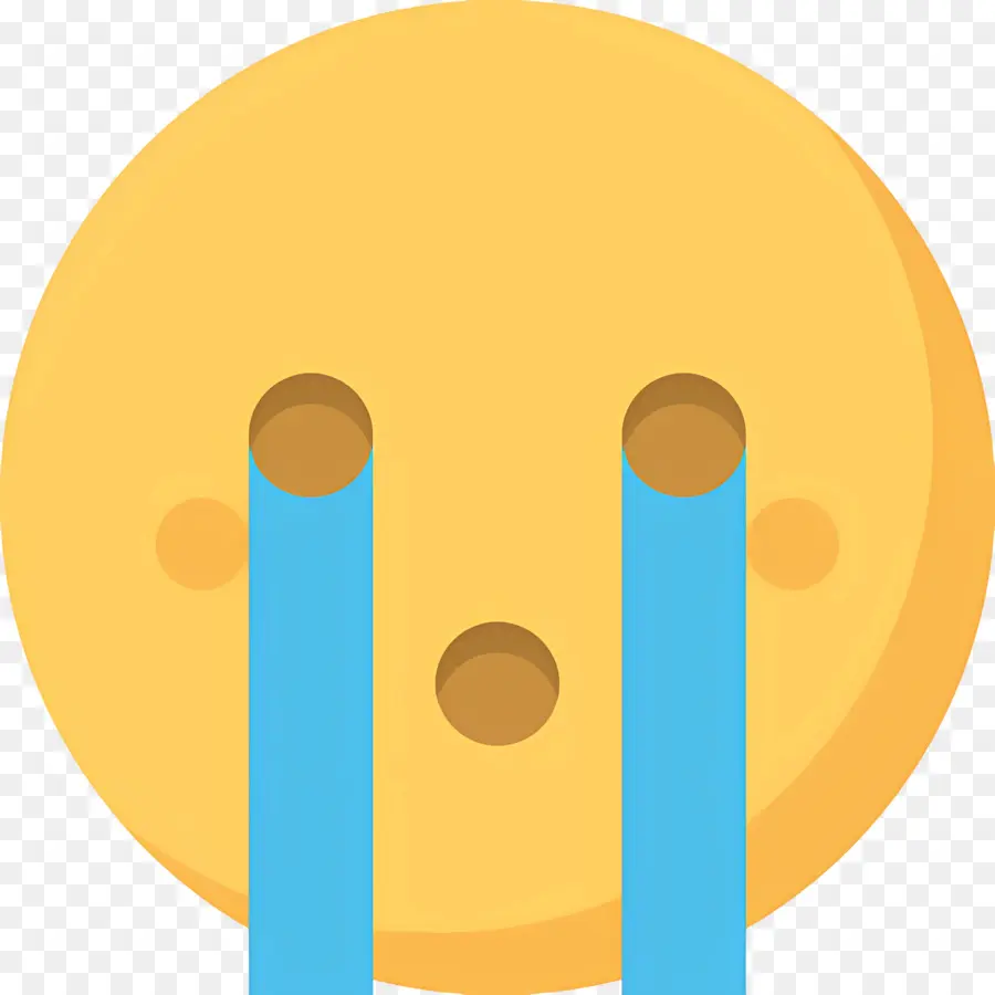 Ağlayan Emoji，Ağlayan Yüz PNG