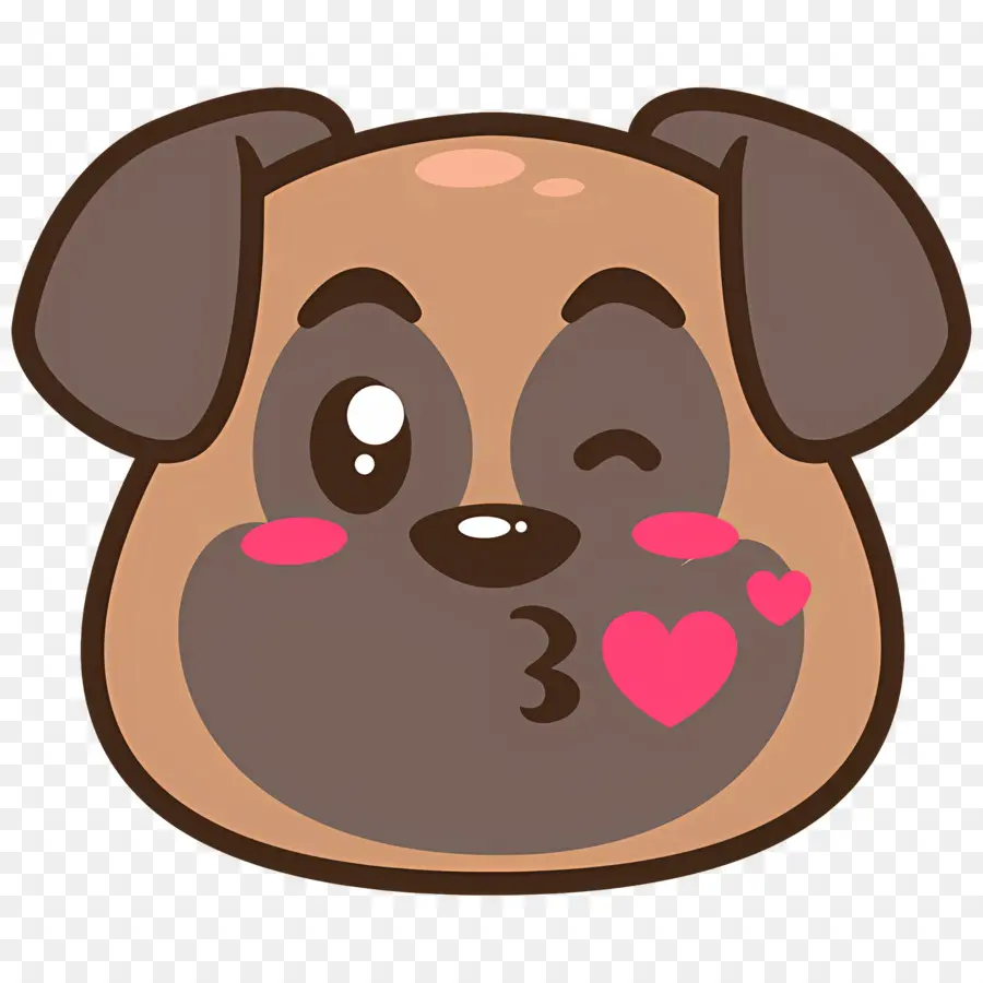 Köpek Emojisi，Köpek Yüzü PNG