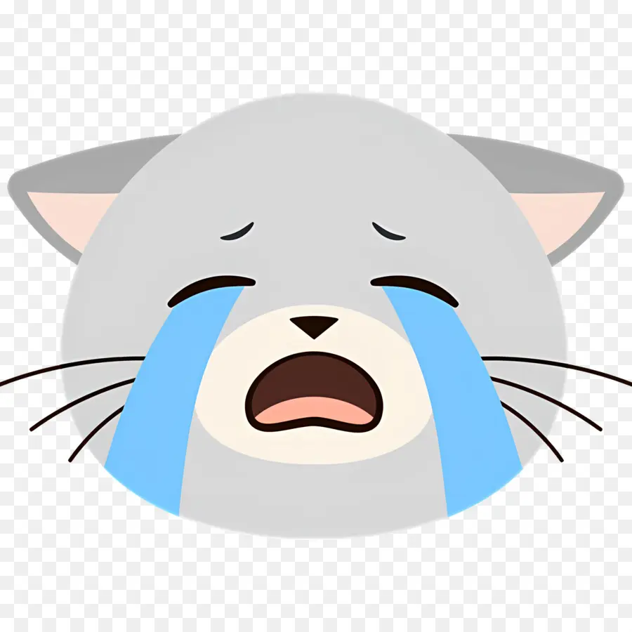 Kedi Emojisi，Ağlayan Kedi PNG