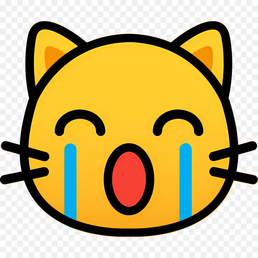 Kedi Emojisi，Ağlayan Kedi PNG