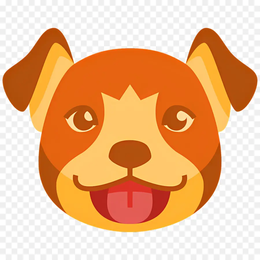 Köpek Emojisi，Kızaran Köpek PNG