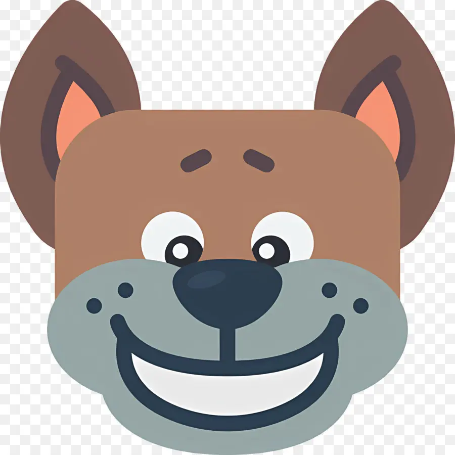 Köpek Emojisi，Köpek Yüzü PNG