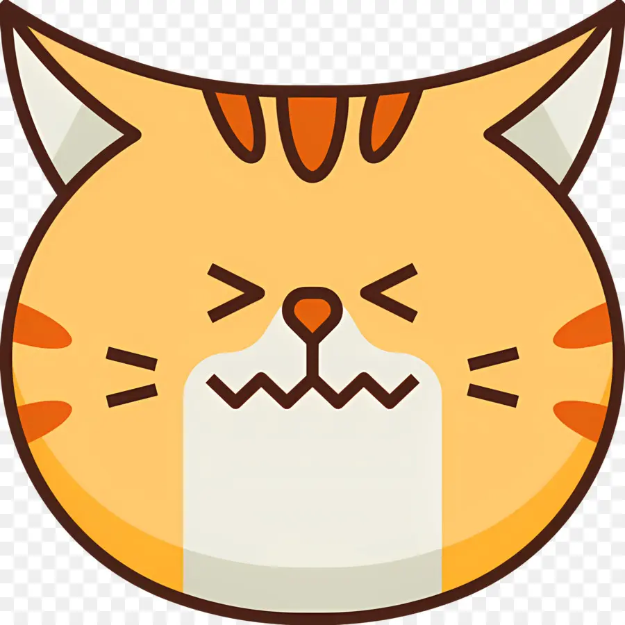 Kedi Emojisi，Üzgün ​​kedi PNG