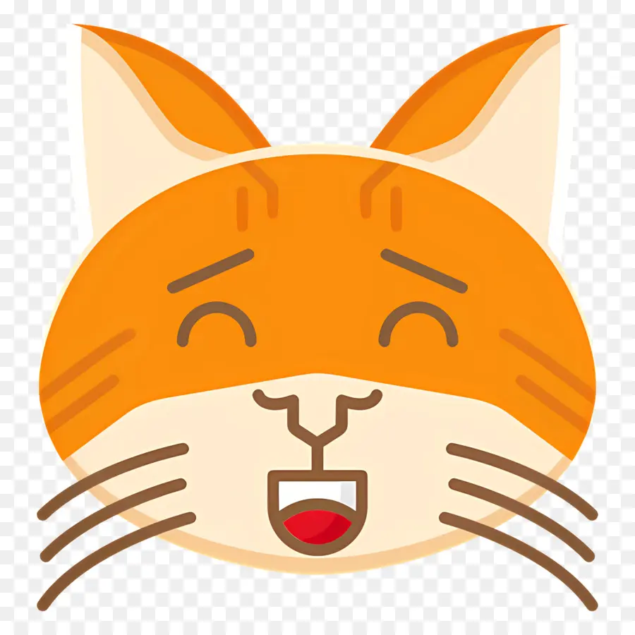 Kedi Emojisi，Gülen Kedi PNG