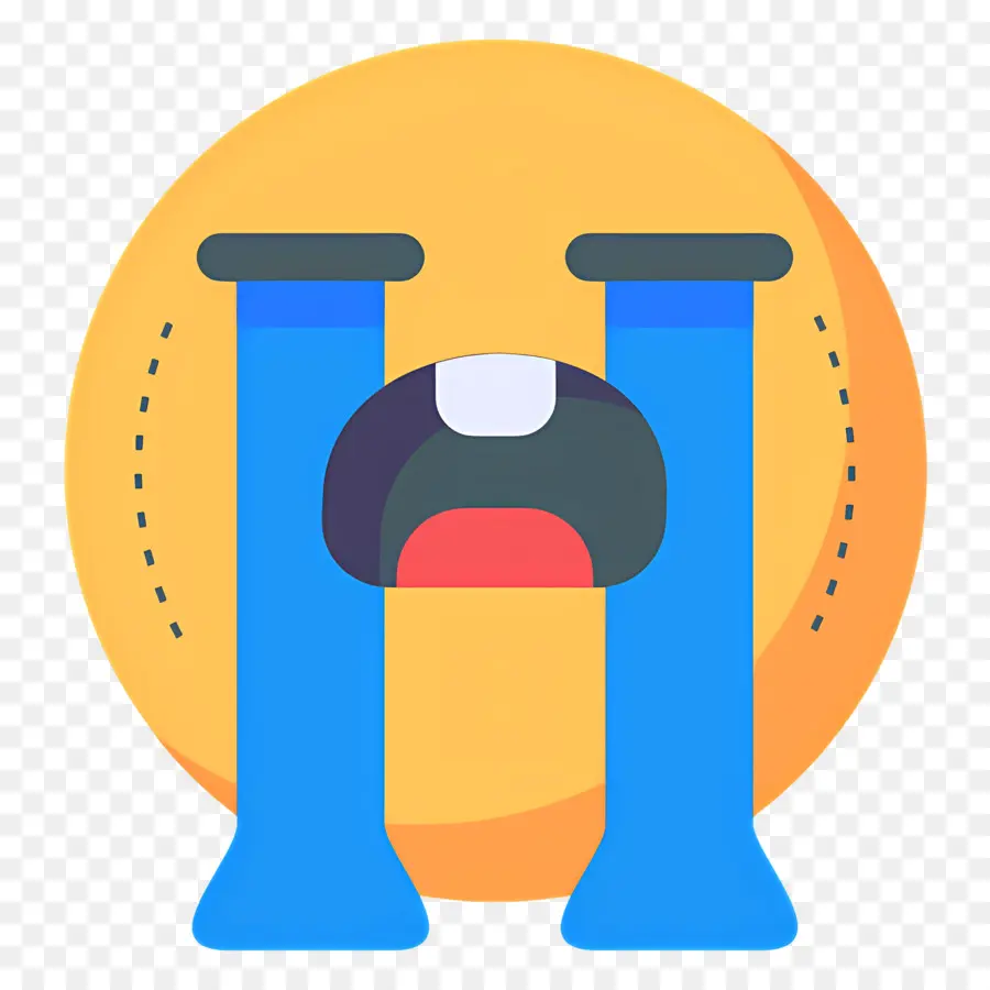 Ağlayan Emoji，Ağlayan H PNG