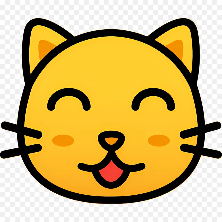 Kedi Emojisi，Mutlu Kedi PNG