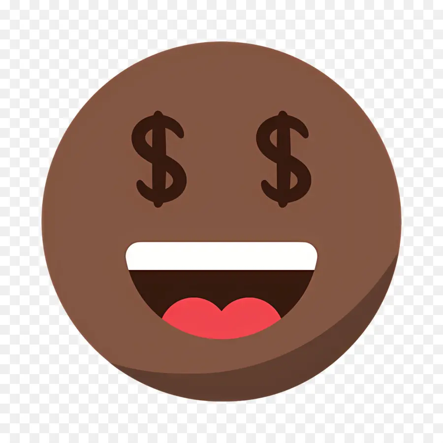 Para，Dolar Gözlü Emoji PNG