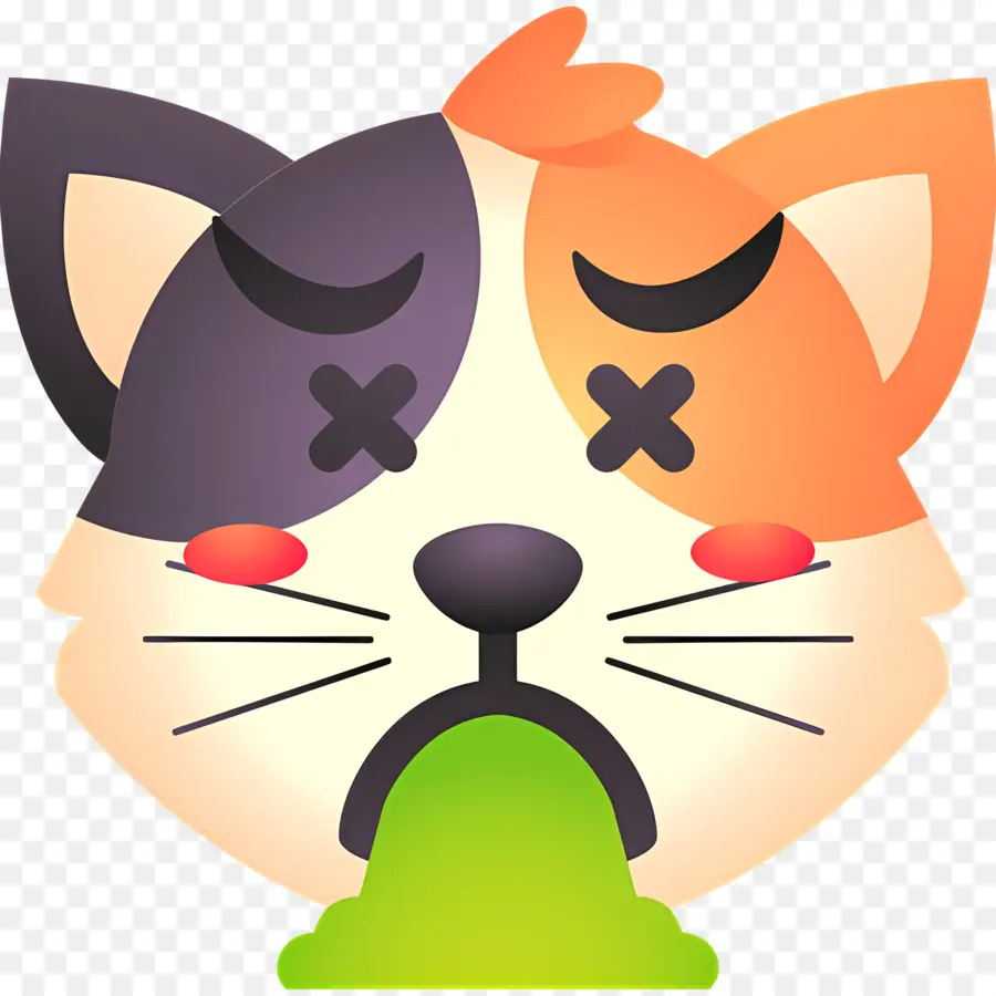 Kedi Emojisi，Hasta Kedi PNG