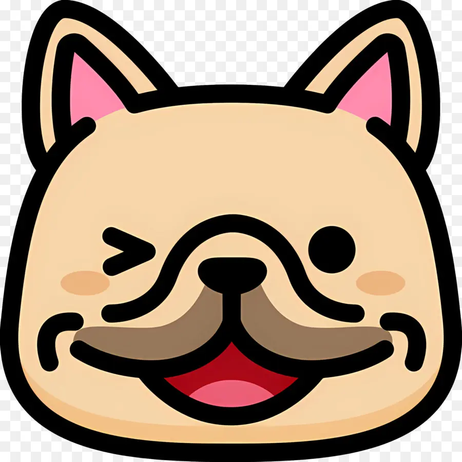 Köpek Emojisi，Köpek Yüzü PNG