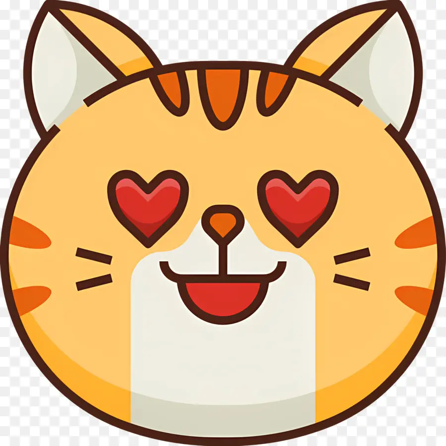 Kedi Emojisi，Mutlu Kedi PNG