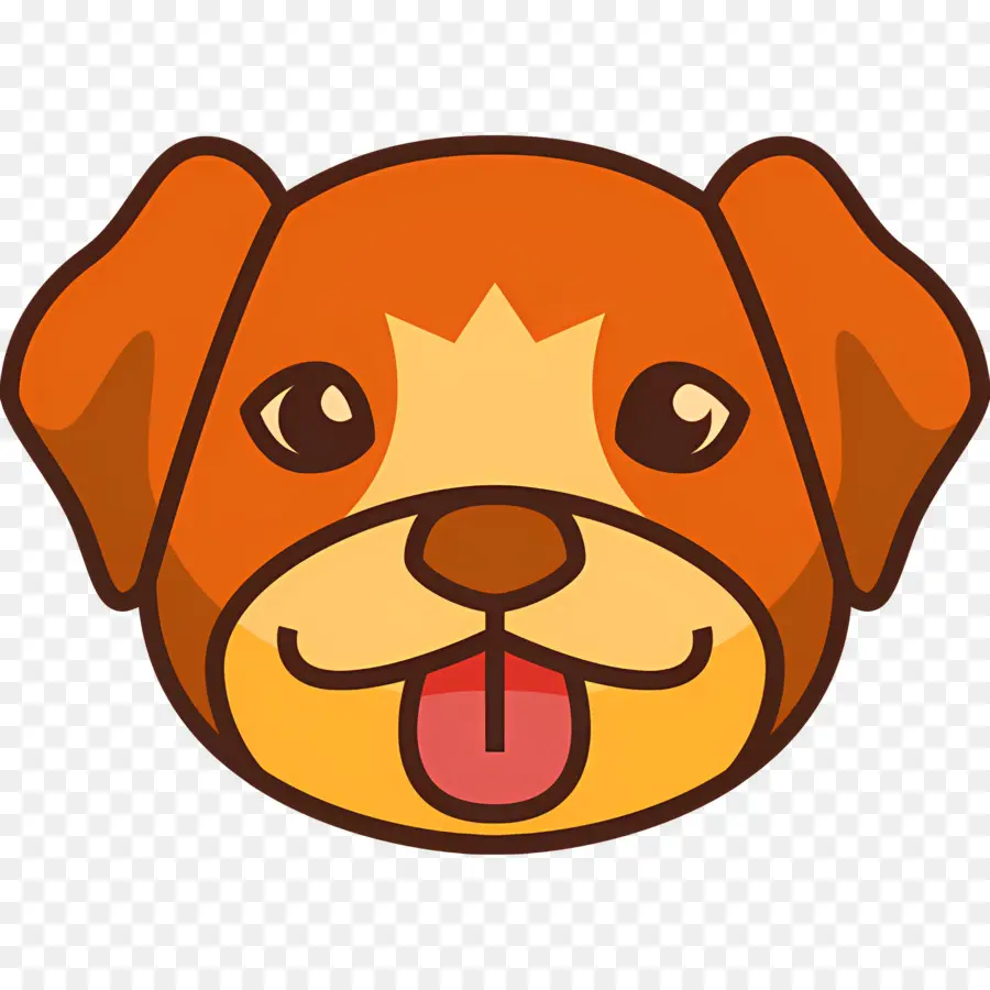 Köpek Emojisi，Aşk Köpeği PNG