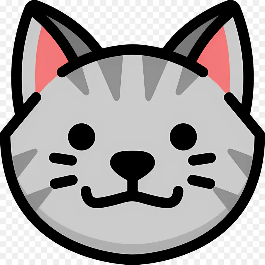 Kedi Emojisi，Gri Kedi PNG